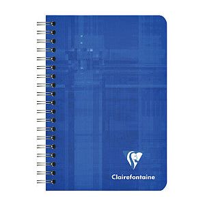 Clairefontaine - Notitieboek clairefontaine 95x140 5x5 100blz ass  | 10 stuks